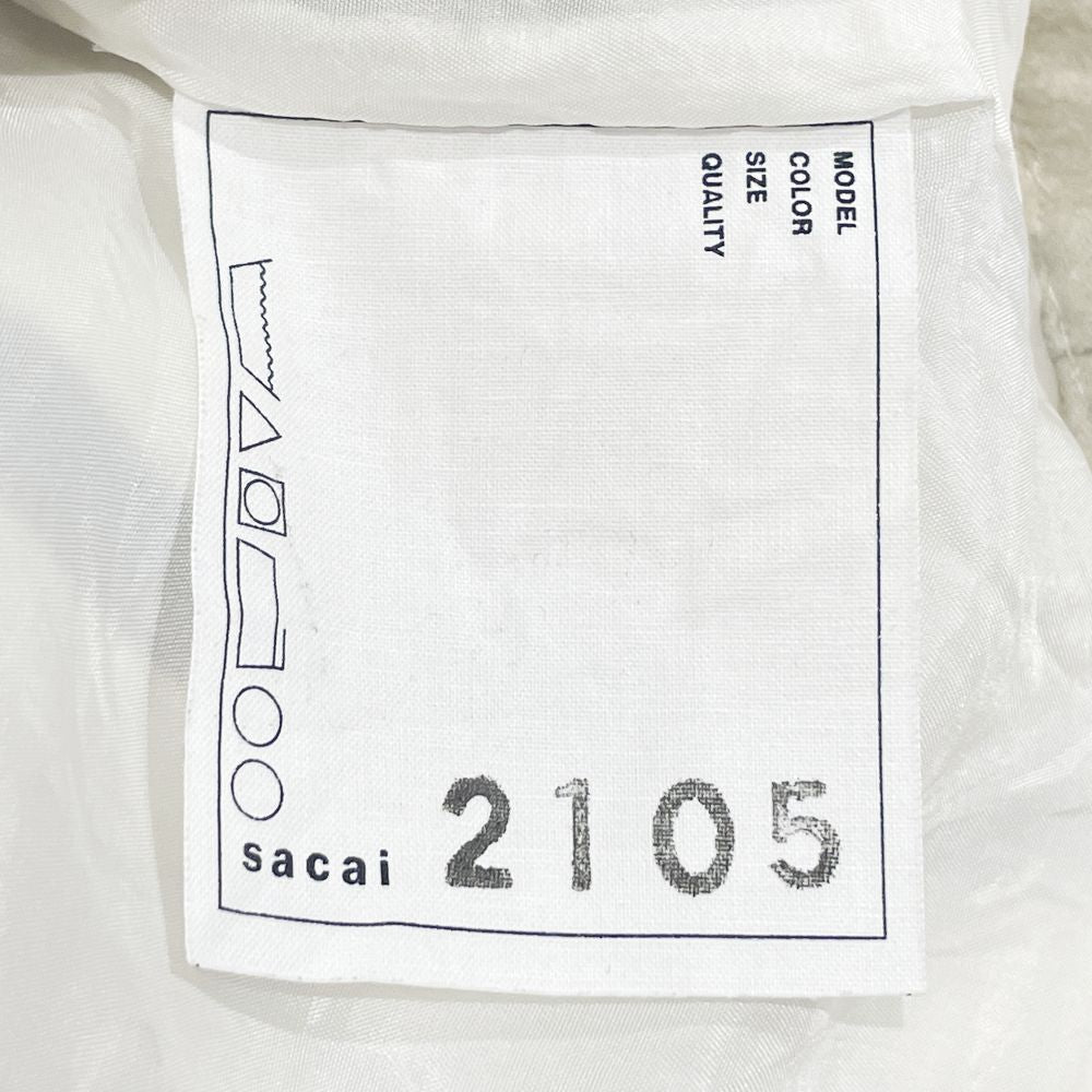 Sacai(サカイ) 【サンプル品】レイヤード ボンテージ ロング パンツ ユニセックス【中古AB】20240909