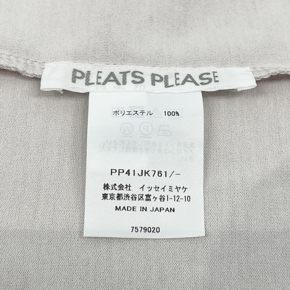 PLEATS PLEASE(プリーツプリーズ) イッセイミヤケ DAILY T 丸首 PP41-JK761 カットソー ポリエステル レディース【中古AB】20240920