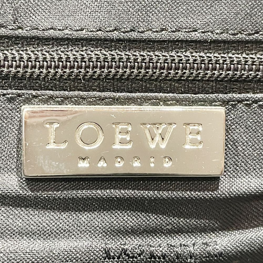 LOEWE(ロエベ) ロゴ ステッチ ナッパ ミニ ヴィンテージ ハンドバッグ レザー レディース【中古B】20240928