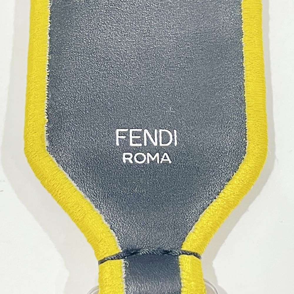 FENDI(フェンディ) ストラップユー ズッカ FF柄 全長90㎝ 肩掛け ハンドル ショルダーストラップ レザー/サテン/他 ユニセックス【中古A】20240921