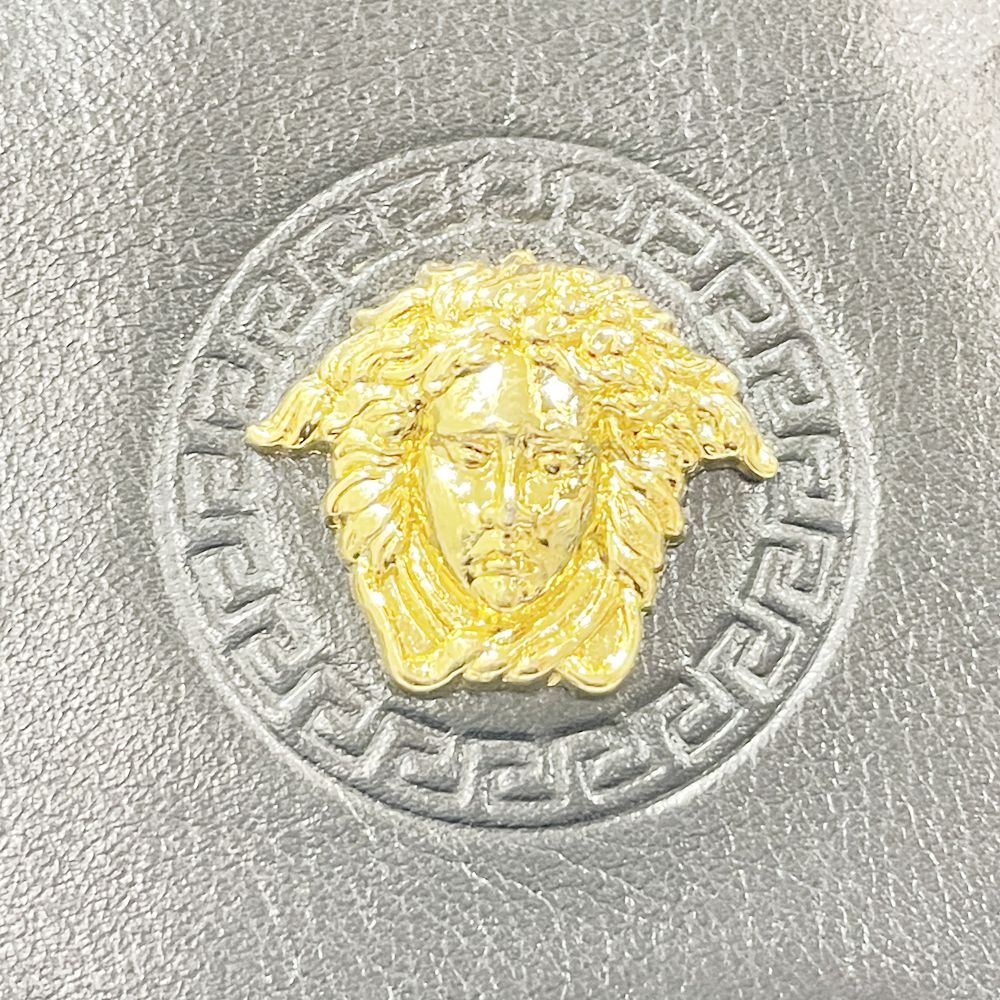 VERSACE(ヴェルサーチ) メデューサ がま口 ヴィンテージ コインケース レザー レディース【中古AB】20240913