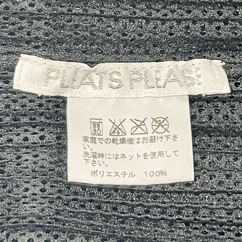 PLEATS PLEASE(プリーツプリーズ) イッセイミヤケ プリーツ加工 メッシュ 透け感 サイドスリット サイズ3 PP61-JK581 カットソー ポリエステル レディース【中古AB】20240916