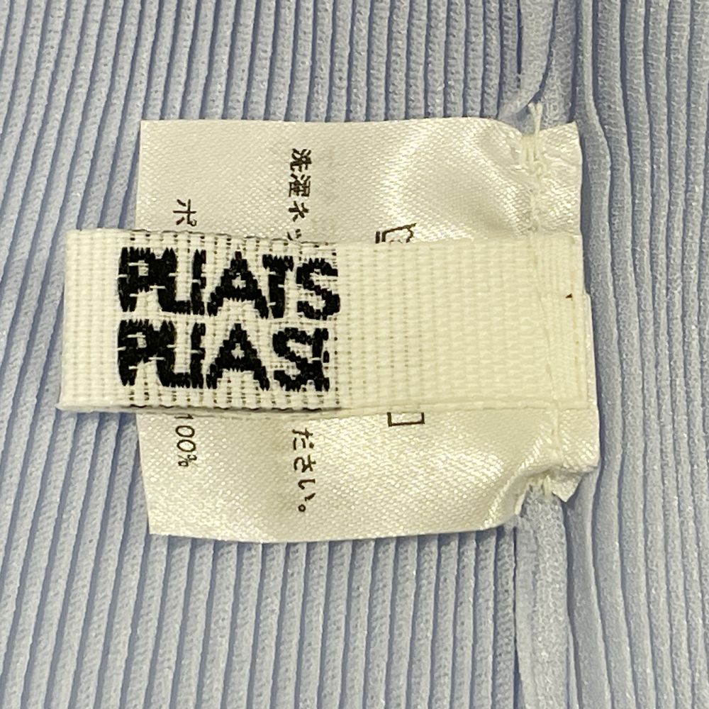 PLEATS PLEASE(プリーツプリーズ) イッセイミヤケ プリーツ加工 スキッパー Vネック サイズ3 PP21FK302 カットソー ポリエステル レディース【中古AB】20240916