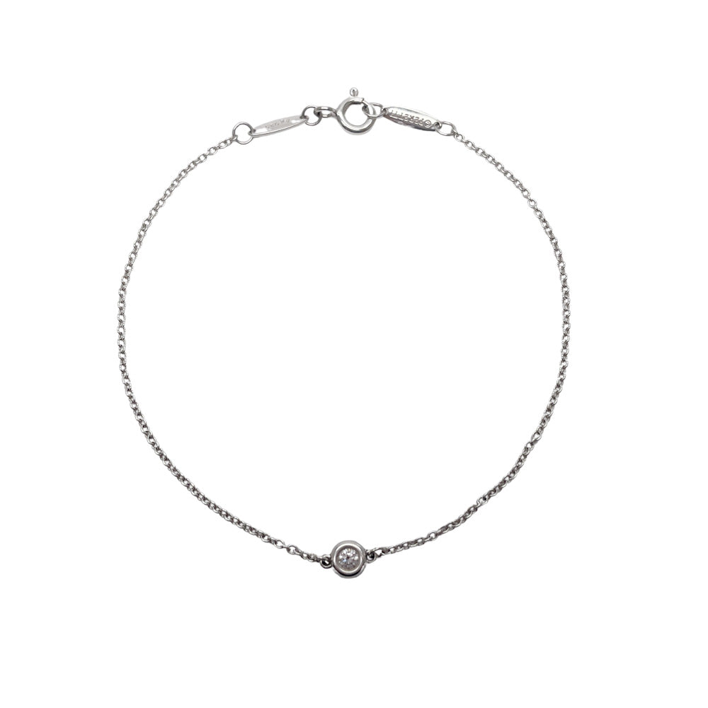 TIFFANY&Co.(ティファニー) バイザヤード 1Pダイヤ ブレスレット シルバー925 レディース【中古】20240911