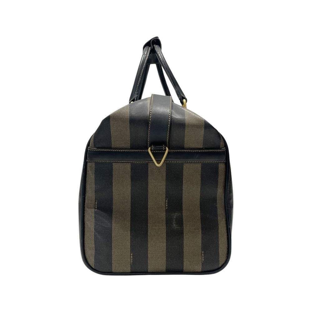 中古B/標準】FENDI フェンディ ペカン FFロゴ ヴィンテージ レディース ボストンバッグ20490260