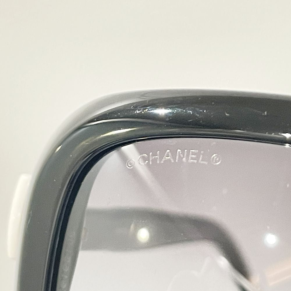 CHANEL(シャネル) ココマーク リボン デミ柄 バイカラー 5171-A サングラス プラスチック レディース【中古AB】20240910