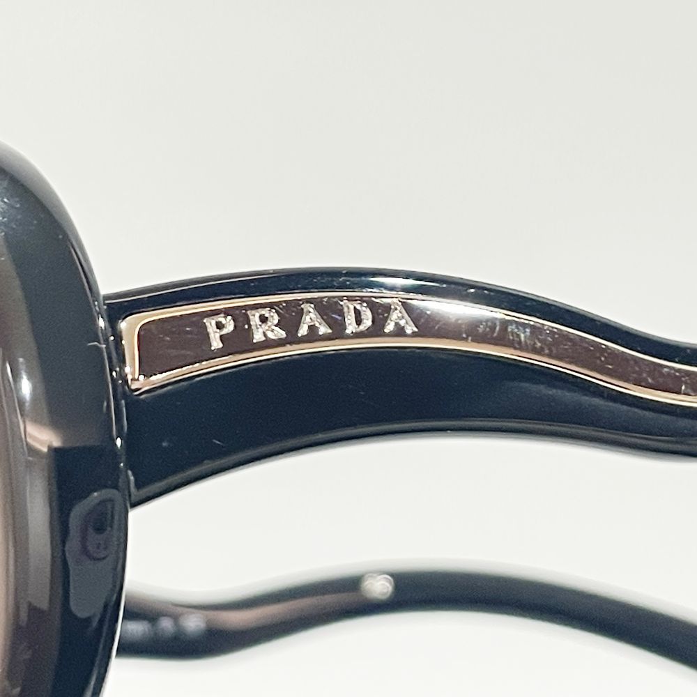 PRADA(プラダ) ウェーブ オーバーサイズ ロゴ SPR08L-A サングラス プラスチック/ ユニセックス【中古AB】20240914