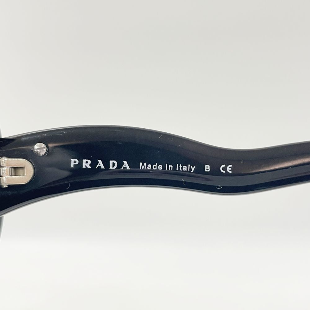 PRADA(プラダ) ウェーブ オーバーサイズ ロゴ SPR08L-A サングラス プラスチック/ ユニセックス【中古AB】20240914