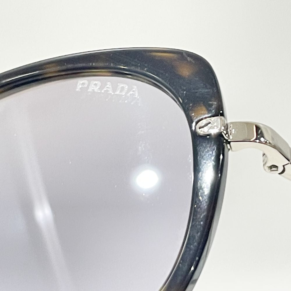 PRADA(プラダ) コンビ デミ柄 ライトカラーレンズ SPR58U サングラス プラスチック/メタル ユニセックス【中古AB】20240914