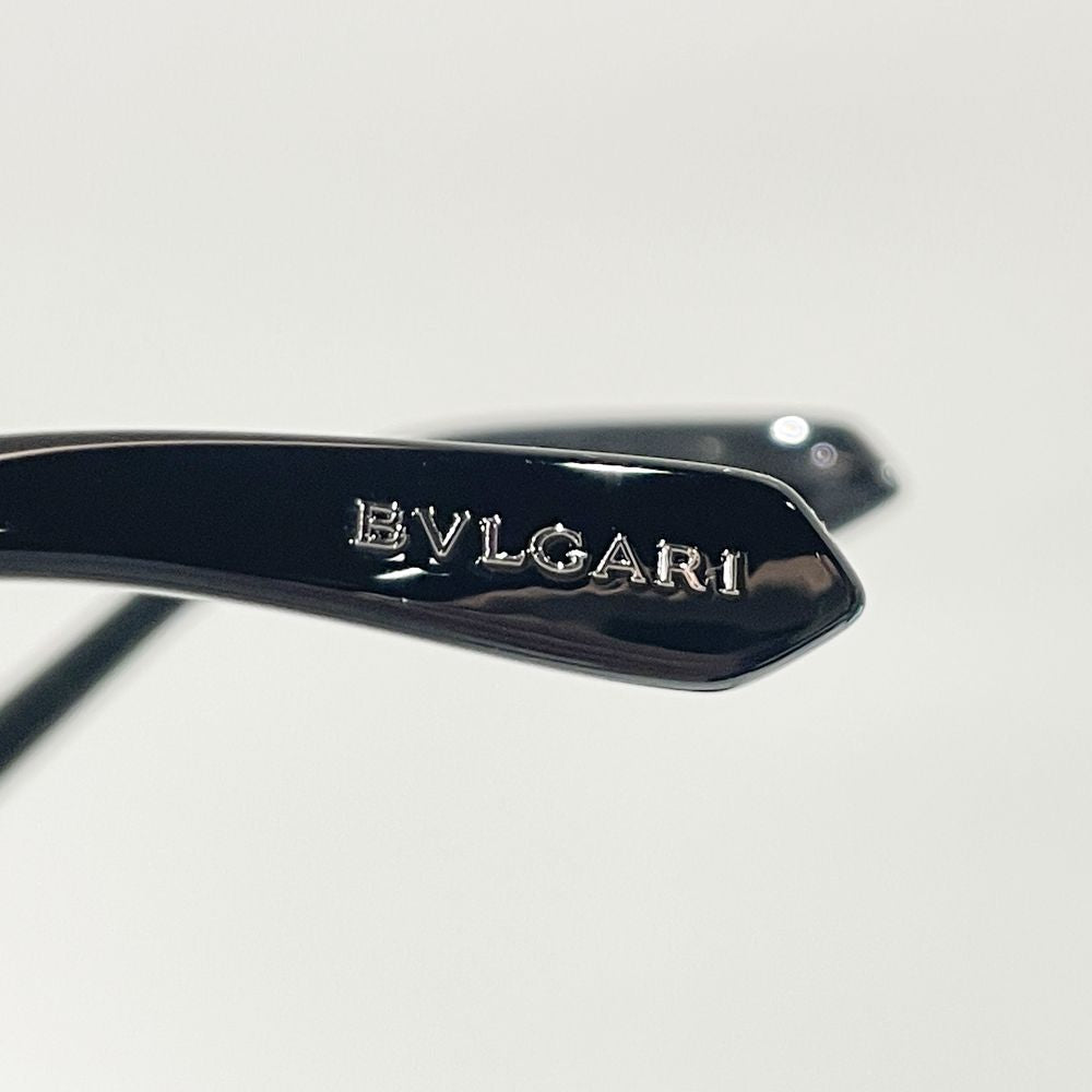 BVLGARI(ブルガリ) キャットアイ デミ柄 ラインストーン 8158-B サングラス アセテート ユニセックス【中古A】20240910