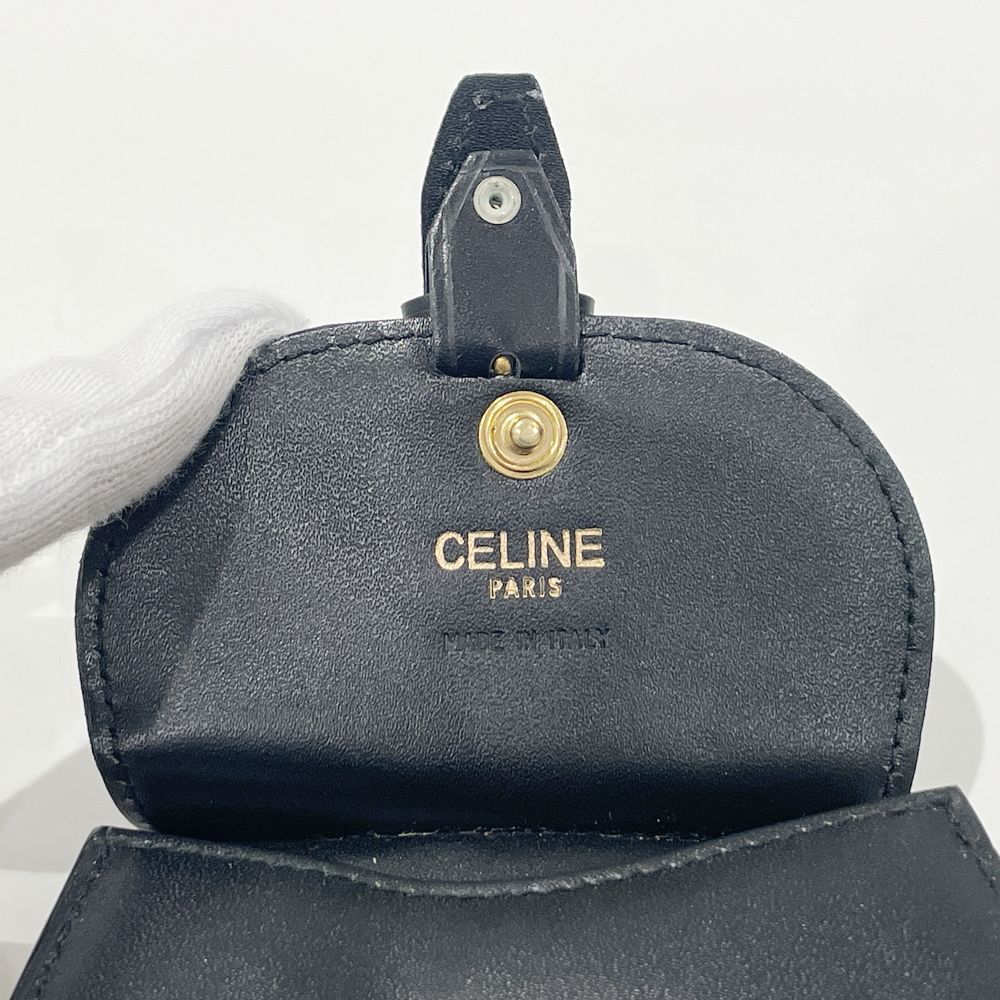 CELINE(セリーヌ) ロゴ 金具 ミニ ヴィンテージ コインケース レザー レディース【中古AB】20240913