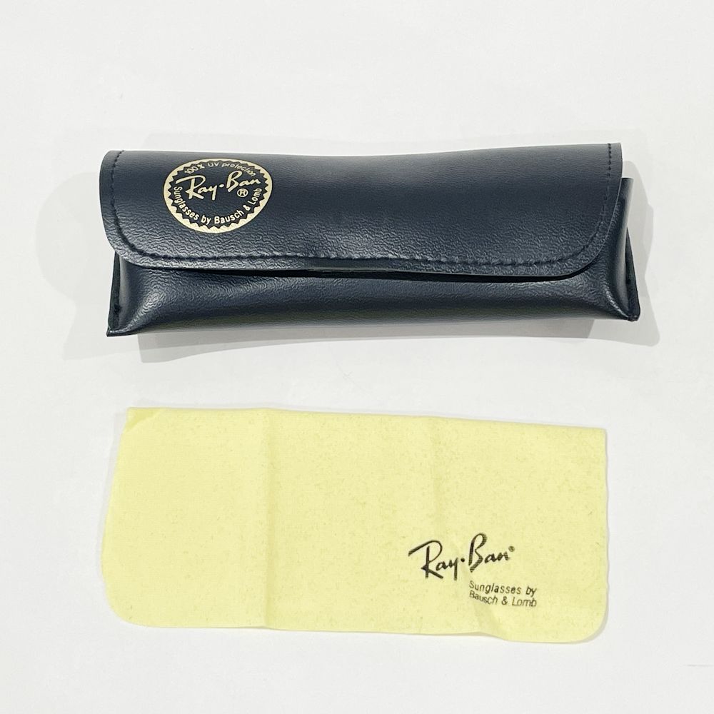 Ray-Ban(レイバン) オーバル ミル打ち グリーンレンズ B&L U.S.A. W0977 ヴィンテージ サングラス メタル/ ユニセックス【中古A】20240910