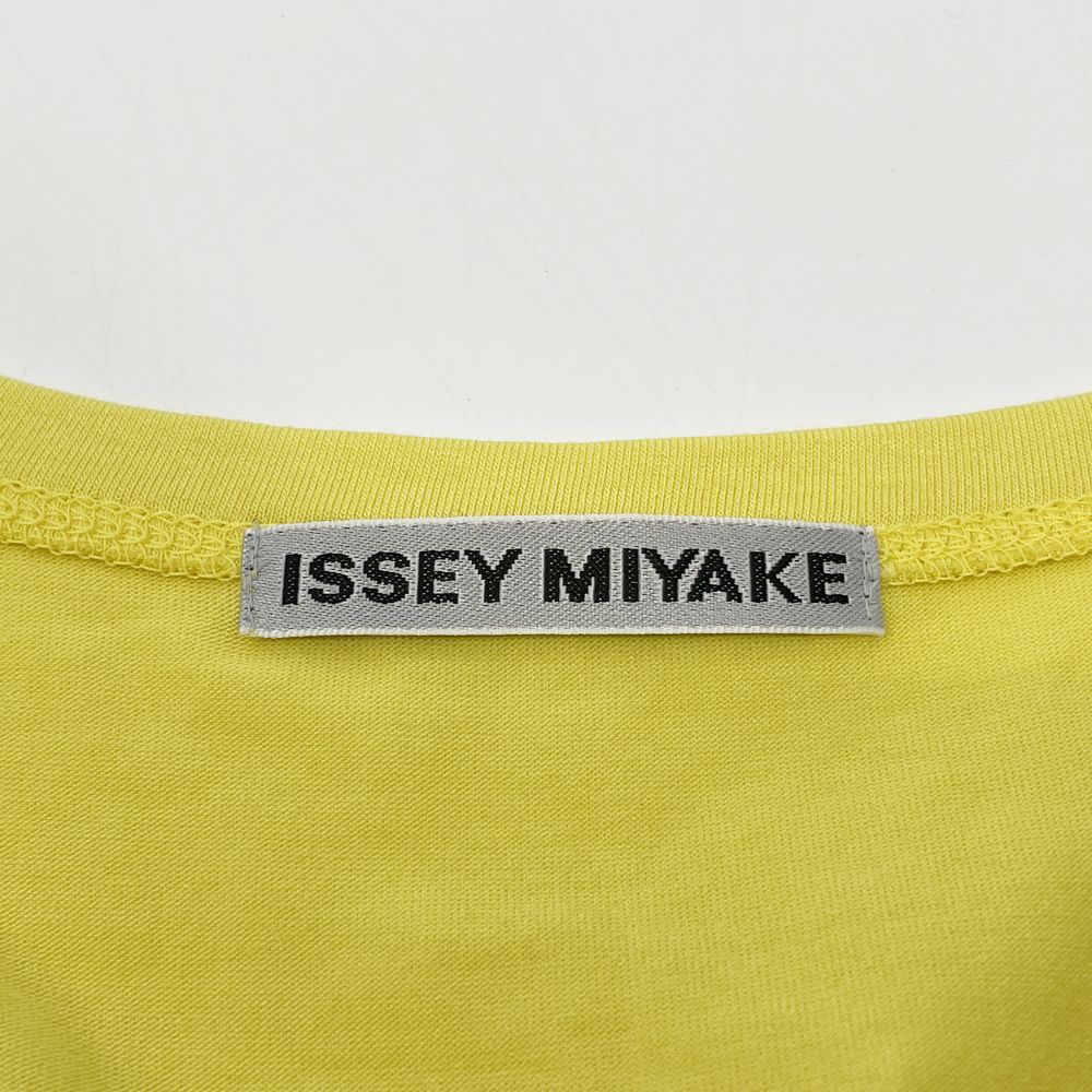 ISSEY MIYAKE(イッセイミヤケ) ノースリーブ 変形 アシンメトリー サイズ2 IM13JK514 カットソー レーヨン/ポリウレタン レディース【中古AB】20240921