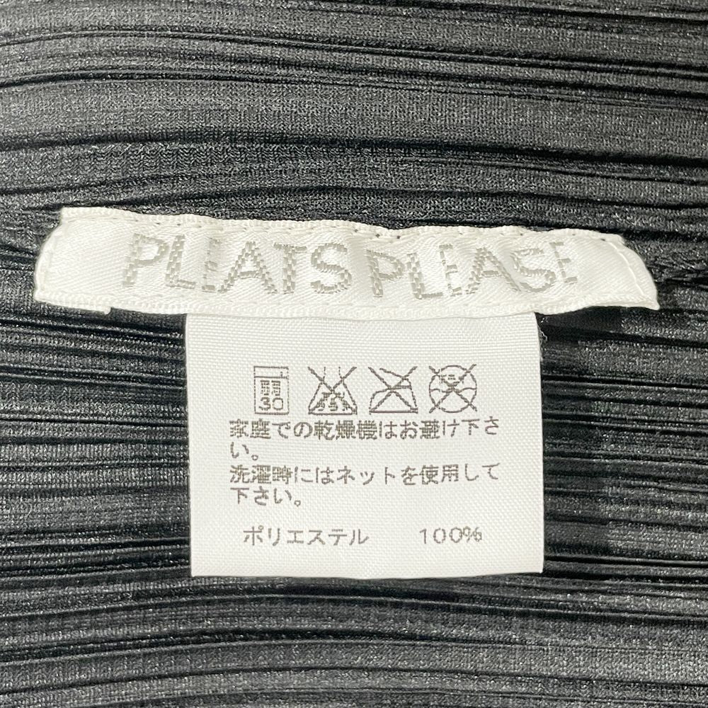 PLEATS PLEASE(プリーツプリーズ) イッセイミヤケ プリーツ加工 襟付き サイズ3 PP55-JJ101 長袖シャツ ポリエステル レディース【中古AB】20240917