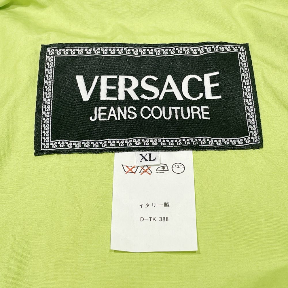 Versace Jeans(ヴェルサーチ・ジーンズ) サイズXL ボンバー フライト マッチョたち ミリタリージャケット ユニセックス【中古B】20240920