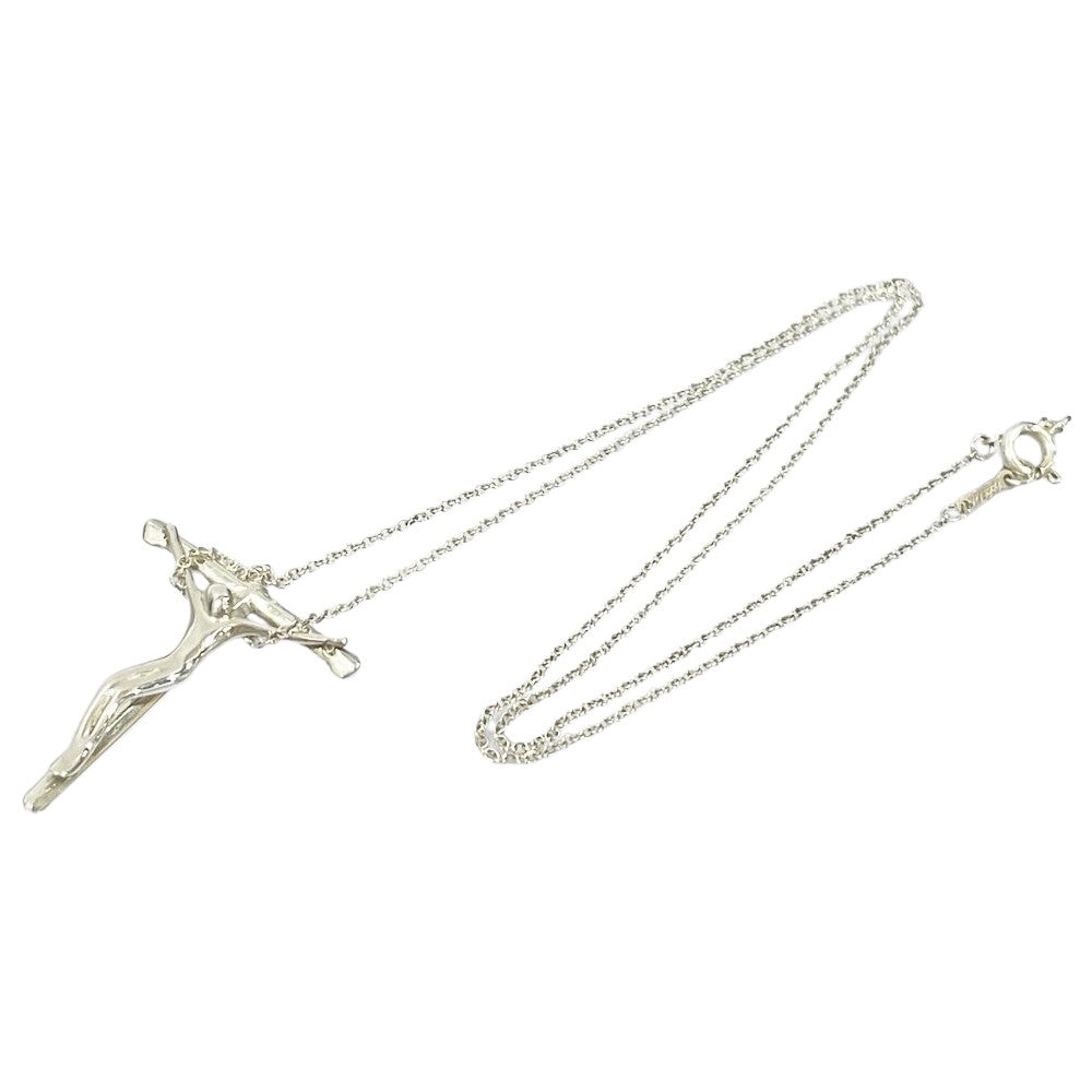 TIFFANY&Co.(ティファニー) エルサペレッティ クルーシフィクス ロザリオ クロス ネックレス シルバー925 ユニセックス【中古A】20240925