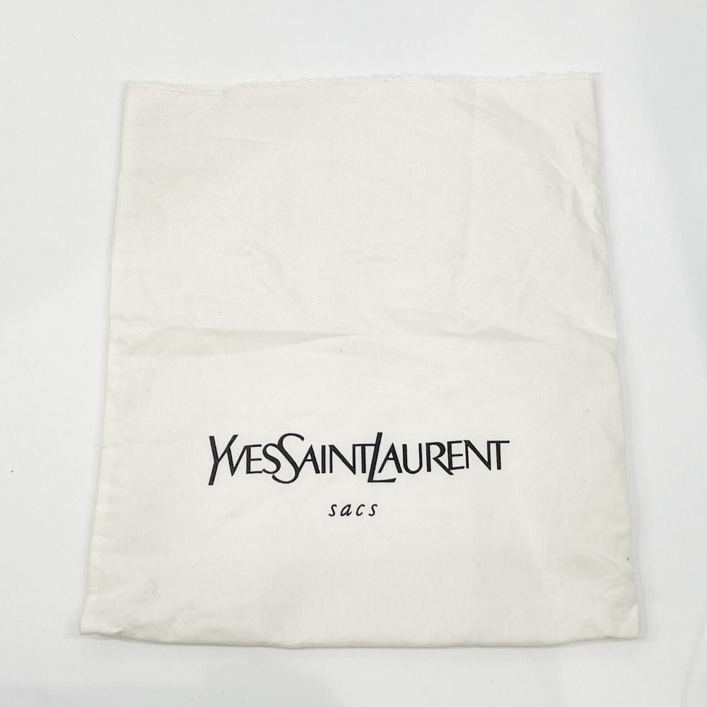 YVES SAINT LAURENT(イヴ・サンローラン) ダイヤカット 斜め掛け ヴィンテージ ショルダーバッグ レザー レディース【中古AB】20240922