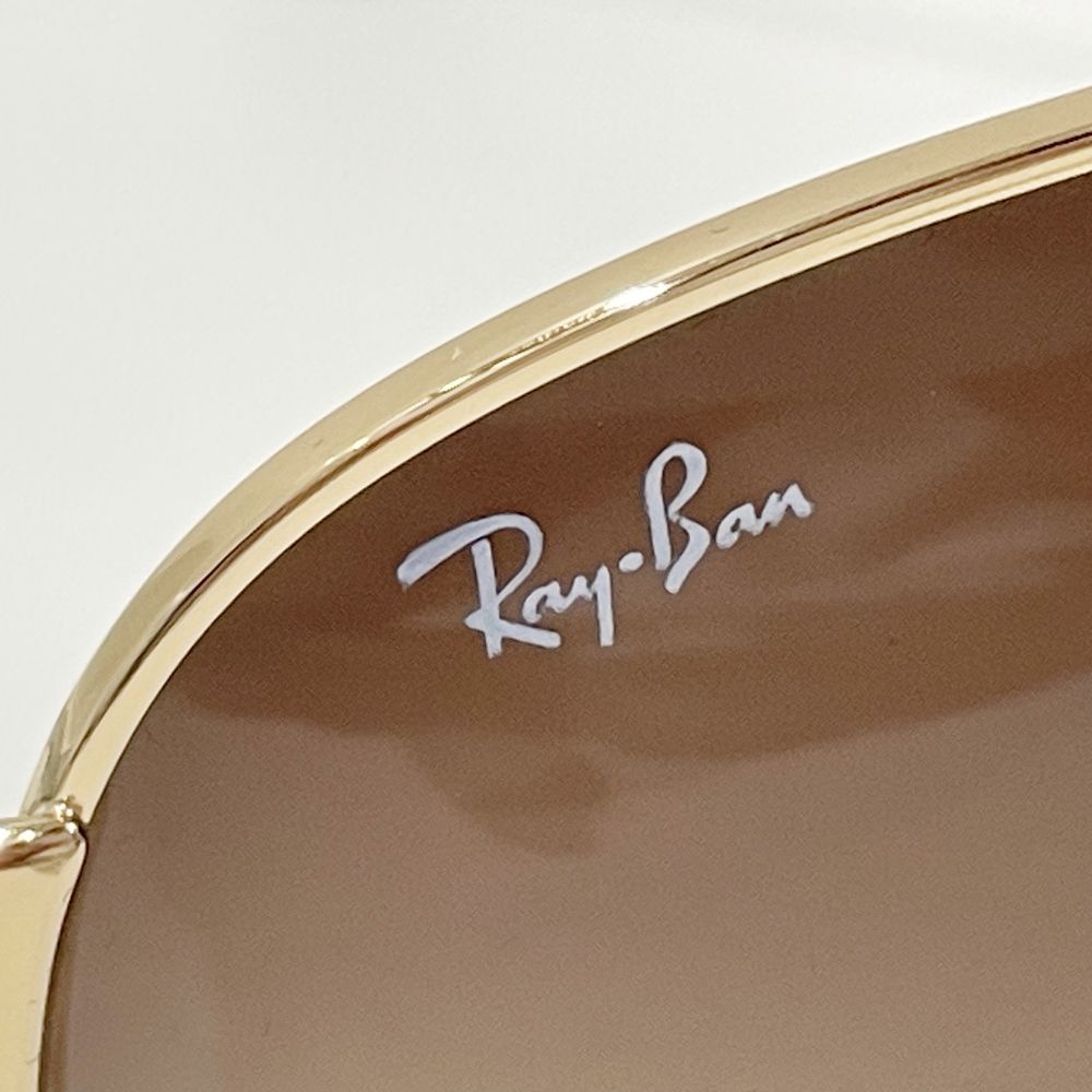 Ray-Ban(レイバン) カーブレンズ デミ柄 RB3386 001/13 サングラス メタル/ ユニセックス【中古A】20240924