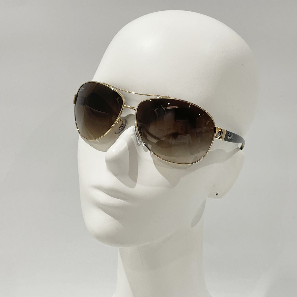 Ray-Ban(レイバン) カーブレンズ デミ柄 RB3386 001/13 サングラス メタル/ ユニセックス【中古A】20240924