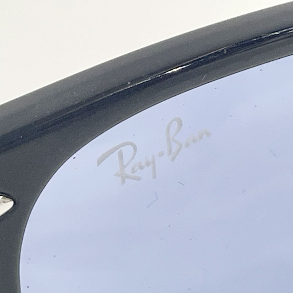 Ray-Ban(レイバン) ウェイファーラー ウェリントン ライトブルーレンズ RB4258-F 601/80 サングラス プラスチック/ ユニセックス【中古B】20240924