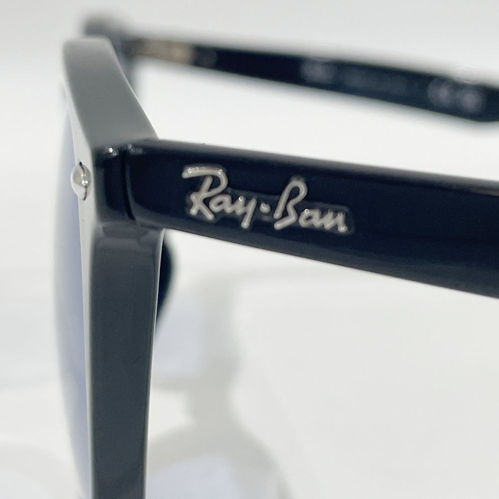 Ray-Ban(レイバン) ウェイファーラー ウェリントン ライトブルーレンズ RB4258-F 601/80 サングラス プラスチック/ ユニセックス【中古B】20240924