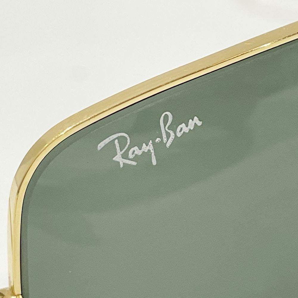 中古AB/使用感小】Ray-Ban レイバン ヴィンテージ エクスプローラー スクエア B&L U.S.A. ユニセックス サングラス W0502  ゴールド20491372