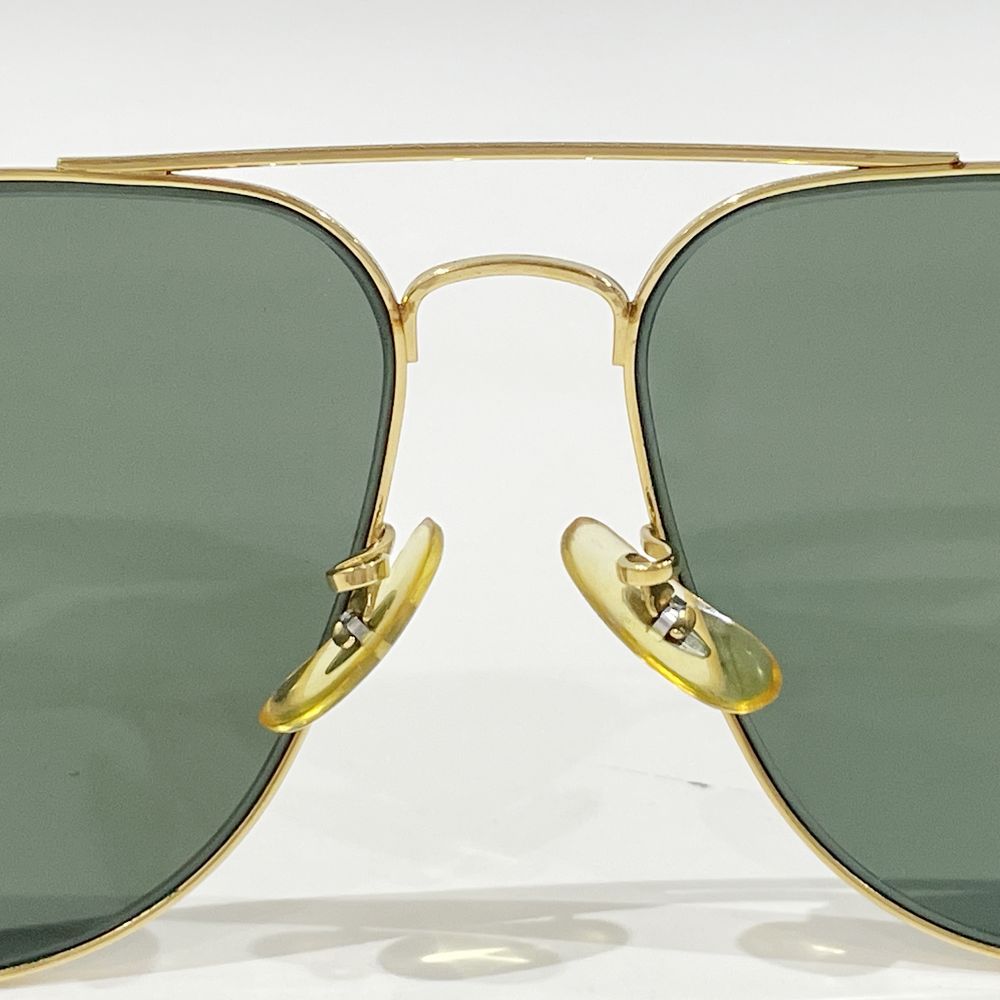 中古AB/使用感小】Ray-Ban レイバン ヴィンテージ エクスプローラー スクエア B&L U.S.A. ユニセックス サングラス W0502  ゴールド20491372