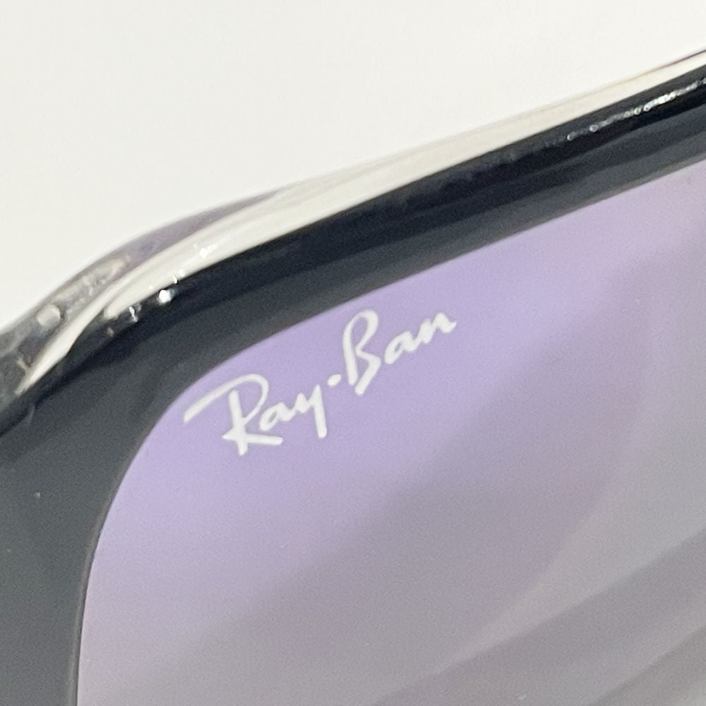 Ray-Ban(レイバン) デカロゴ カーブレンズ ゴーグル 極太 RB2146 919/71 サングラス プラスチック/ ユニセックス【中古AB】20240924