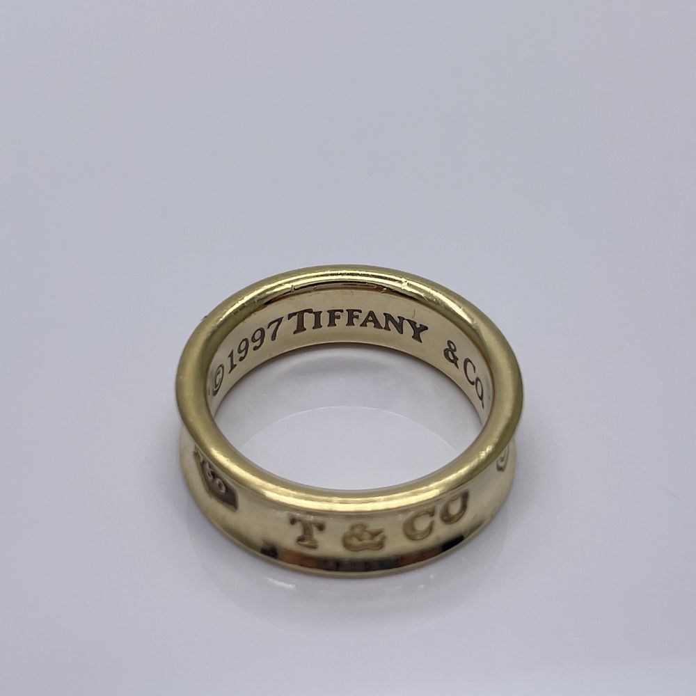 TIFFANY&Co.(ティファニー) 1837 ナロー 13号 リング・指輪 K18イエローゴールド レディース【中古AB】20241003