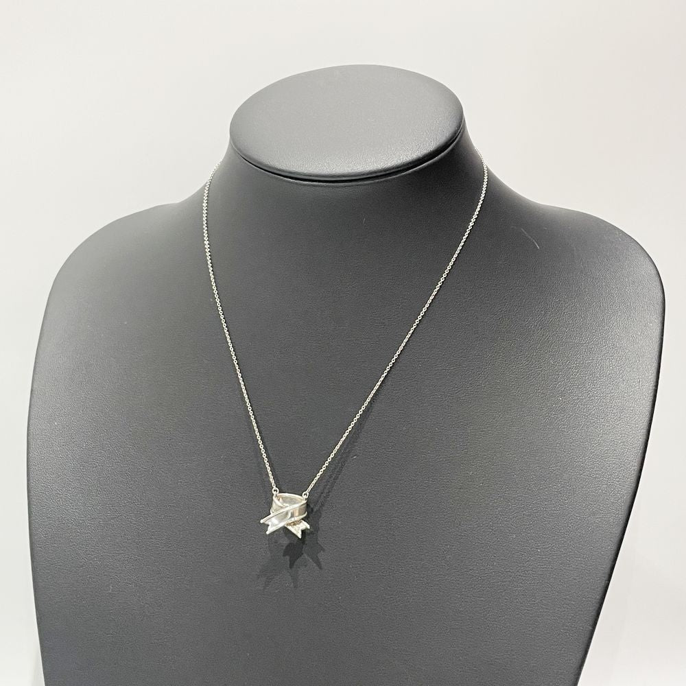 TIFFANY&Co.(ティファニー) リボン ネックレス シルバー925 レディース【中古】20241102