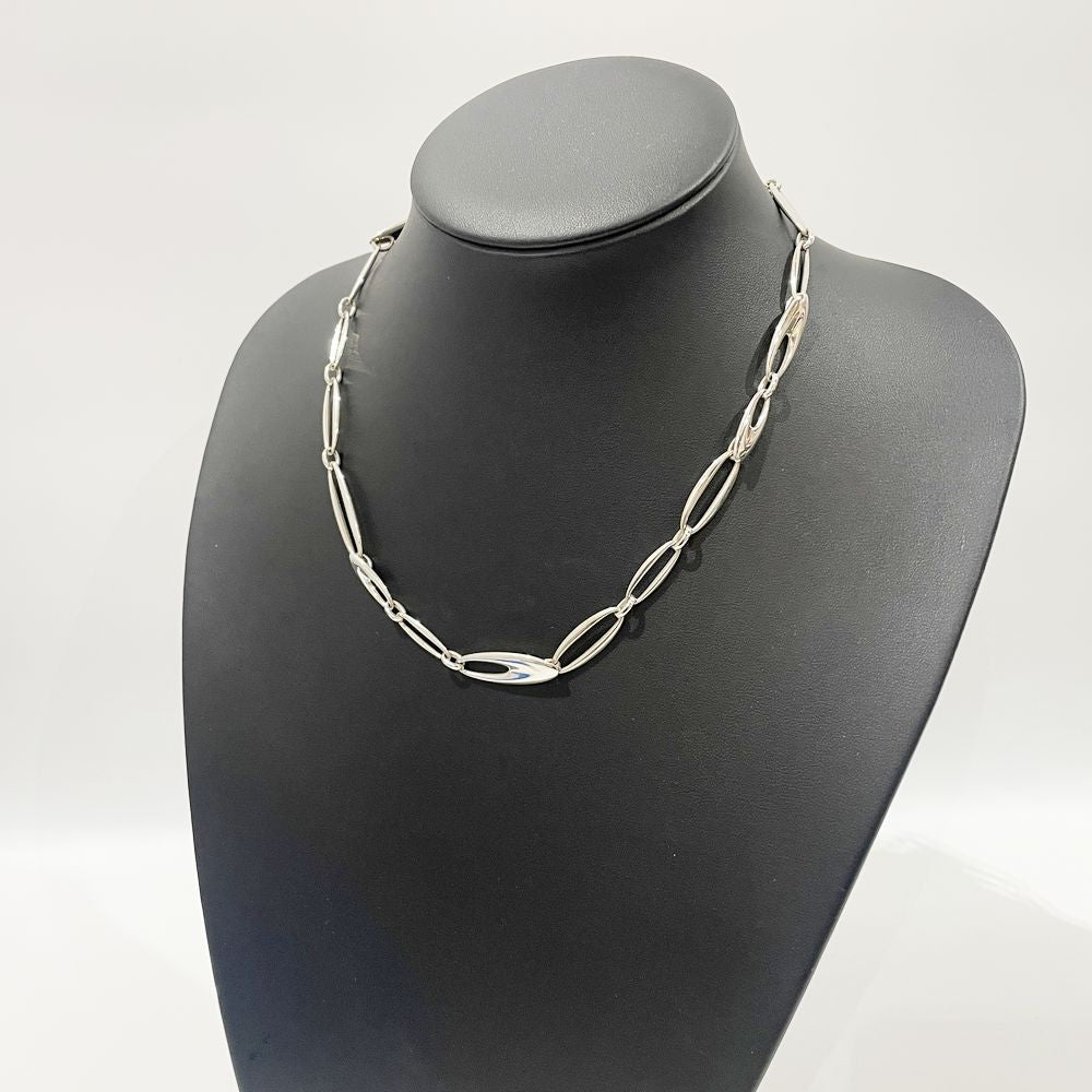 中古AB/使用感小】Georg Jensen ジョージジェンセン ゼファー 500 シルバー925 ユニセックス ネックレス シルバー20495375