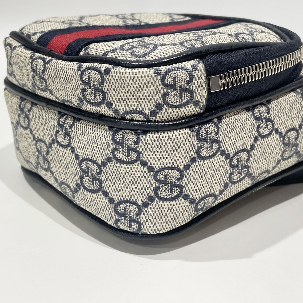 GUCCI(グッチ) オフィディア ミニ ロゴ ウェブ 671682 ショルダーバッグ GGスプリームキャンバス/レザー レディース【中古A】20241012