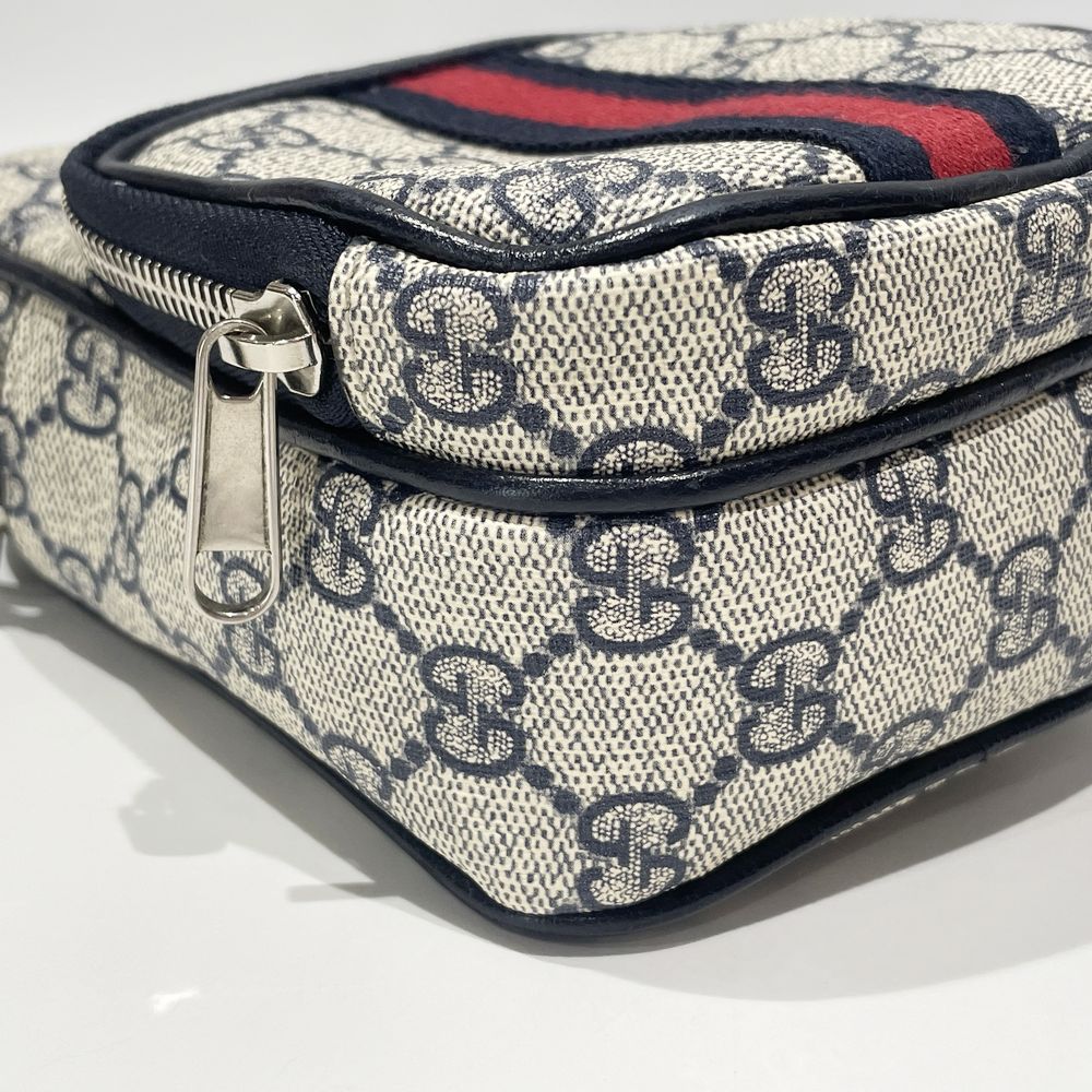 GUCCI(グッチ) オフィディア ミニ ロゴ ウェブ 671682 ショルダーバッグ GGスプリームキャンバス/レザー レディース【中古A】20241012