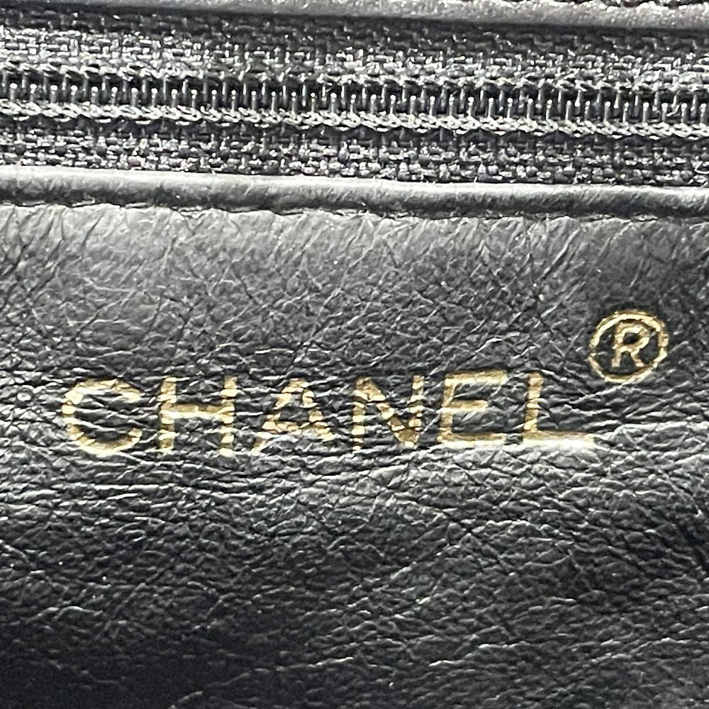 CHANEL(シャネル) ヴィンテージ マトラッセ ターンロック ゴールド金具 台形型 セミショルダー ハンドバッグ カーフ レディース【中古AB】20241012