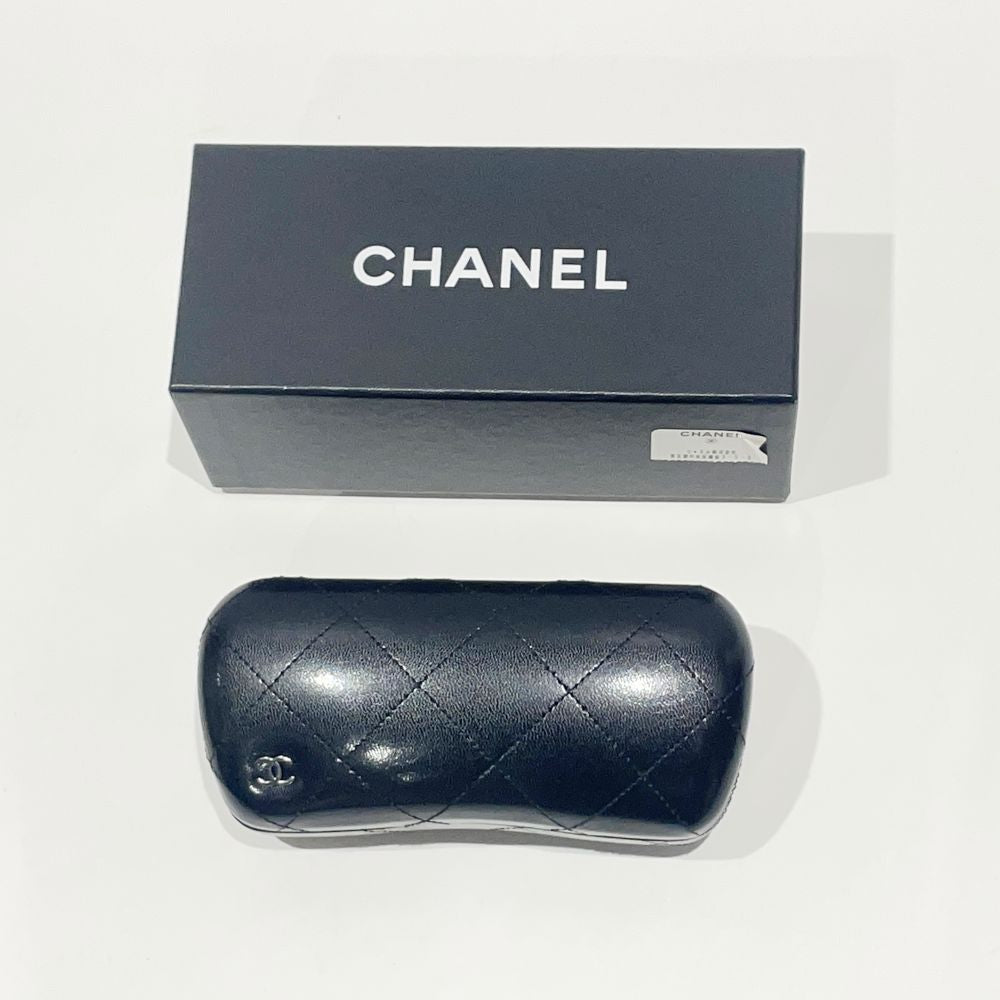 CHANEL(シャネル) フォックス デミ柄 エッジ オーバーサイズ アイウェア 5364-A サングラス プラスチック/ ユニセックス【中古A】20241019