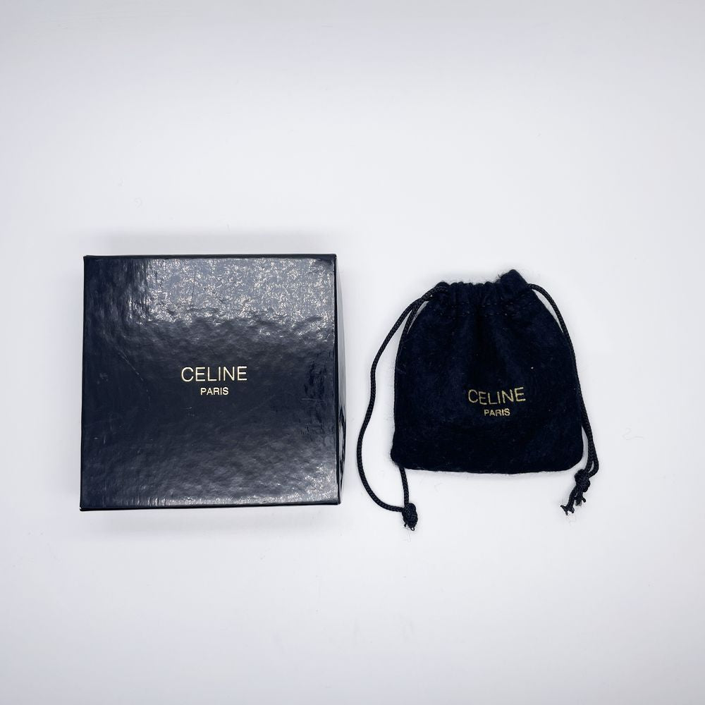 CELINE(セリーヌ) ラウンド ムーン＆スター スイング ドロップ ヴィンテージ イヤリング GP レディース【中古B】20241110