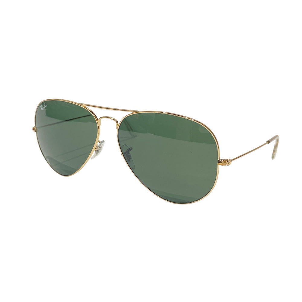 Ray-Ban(レイバン) アビエーター ラージメタル ティアドロップ L2846 アイウェア RB3026 サングラス メタル/ ユニセックス【中古A】20241019