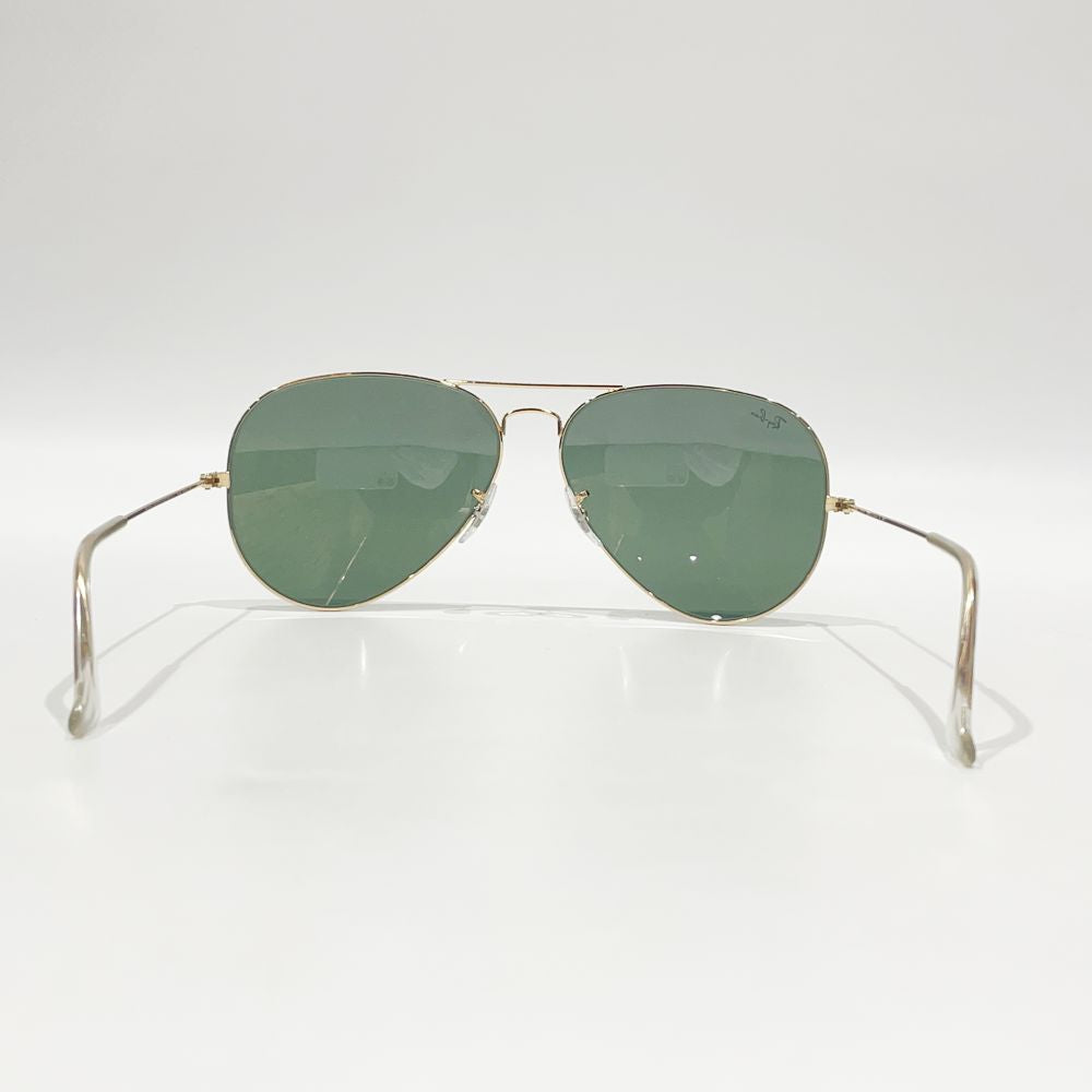 Ray-Ban(レイバン) アビエーター ラージメタル ティアドロップ L2846 アイウェア RB3026 サングラス メタル/ ユニセックス【中古A】20241019