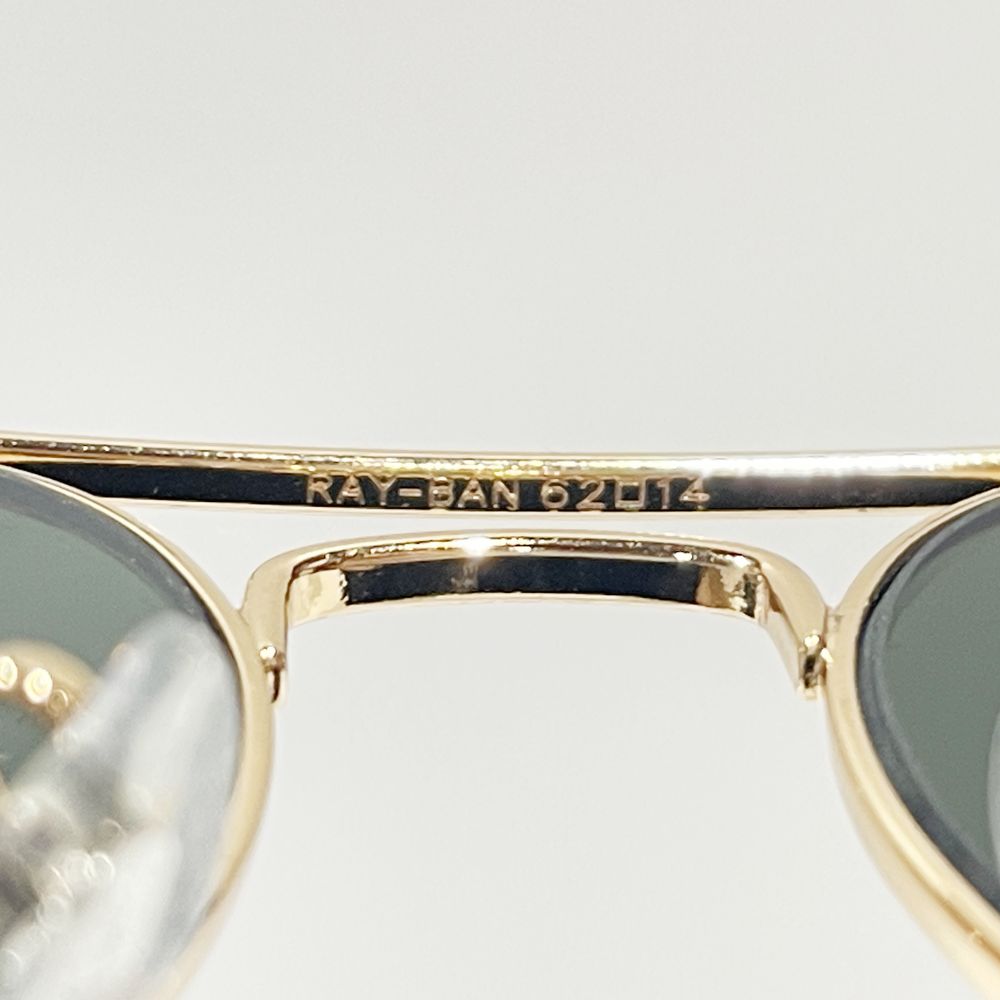 Ray-Ban(レイバン) アビエーター ラージメタル ティアドロップ L2846 アイウェア RB3026 サングラス メタル/ ユニセックス【中古A】20241019