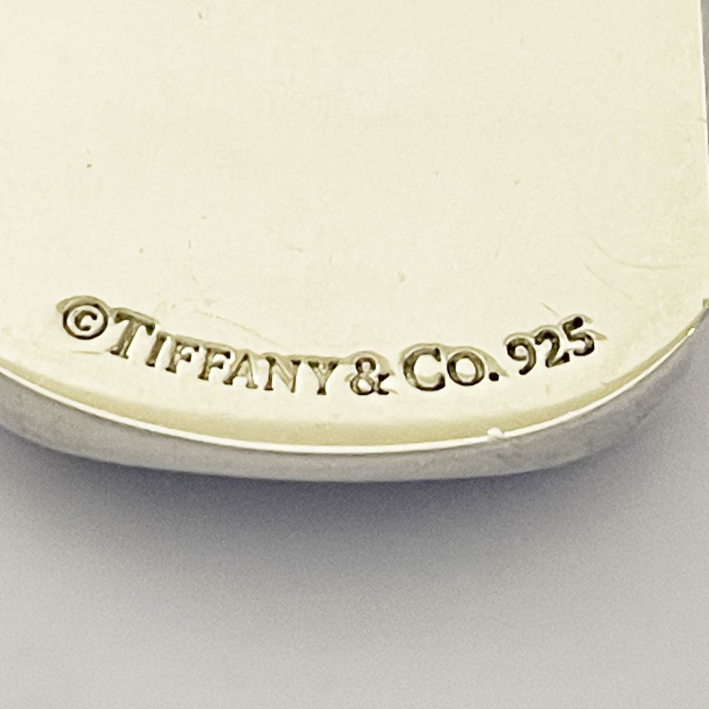 中古AB/使用感小】TIFFANY&Co. ティファニー 1837ドッグタグプレート ネックレス ロングボールチェーン シルバー925 レディース  ネックレス シルバー20495768