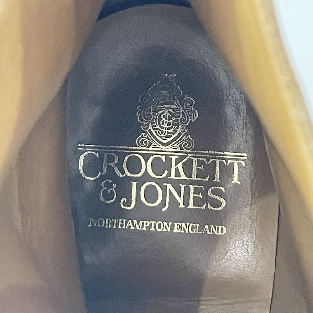 CROCKETT&JONES(クロケットアンドジョーンズ) サイズ8.5E JP27.0cm CONISTON カントリー シボ革 8637 94B ブーツ レザー メンズ【中古AB】20241015