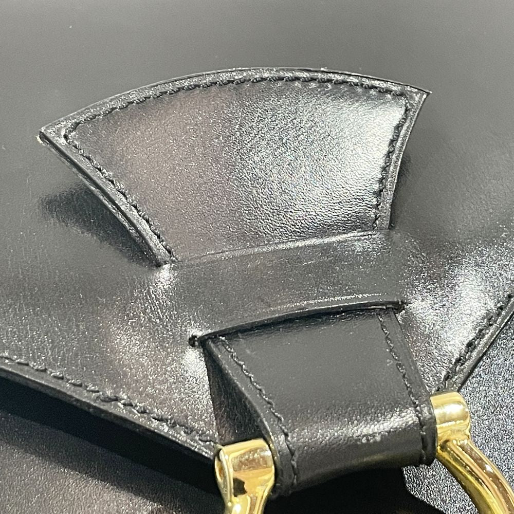 CELINE(セリーヌ) オールド リング金具 ロゴ ヴィンテージ 肩掛け ショルダーバッグ レザー レディース【中古AB】20241012