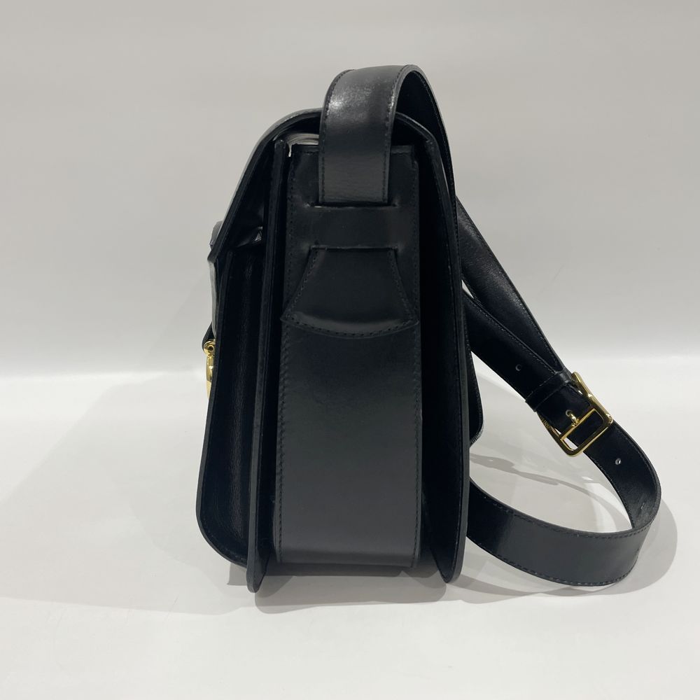 CELINE(セリーヌ) オールド リング金具 ロゴ ヴィンテージ 肩掛け ショルダーバッグ レザー レディース【中古AB】20241012