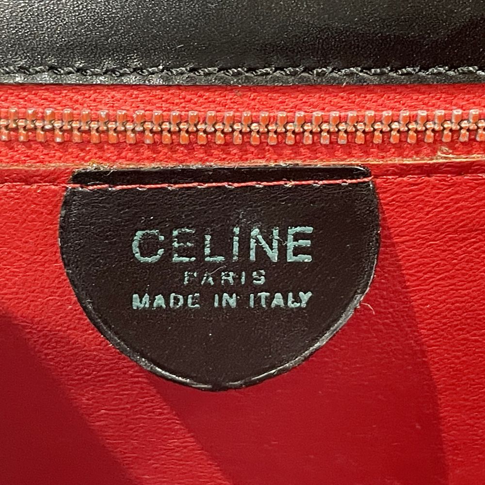 CELINE(セリーヌ) オールド リング金具 ロゴ ヴィンテージ 肩掛け ショルダーバッグ レザー レディース【中古AB】20241012