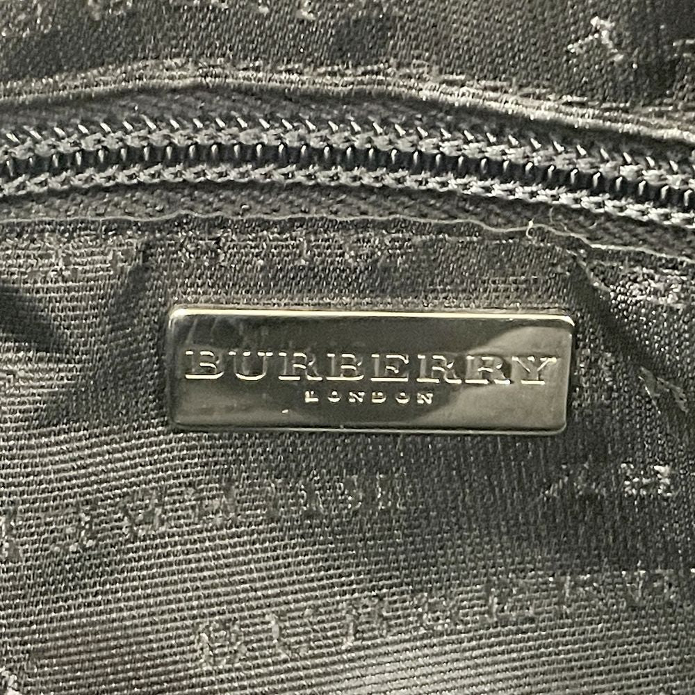 BURBERRY(バーバリー) ロンドン チェック ミニ ボーリング ヴィンテージ ハンドバッグ PVC/レザー レディース【中古B】20241012