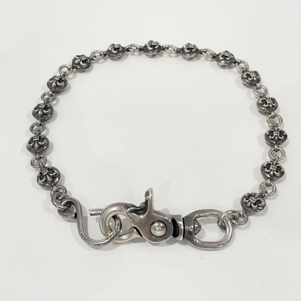 CHROME HEARTS(クロムハーツ) 1クリップ ＃2フレアボール ショート ウォレットチェーン シルバー925 メンズ【中古】20241014