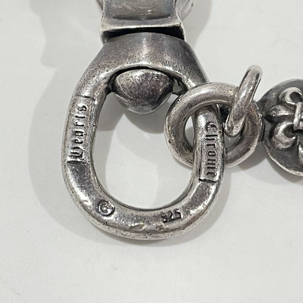 CHROME HEARTS(クロムハーツ) 1クリップ ＃2フレアボール ショート ウォレットチェーン シルバー925 メンズ【中古】20241014