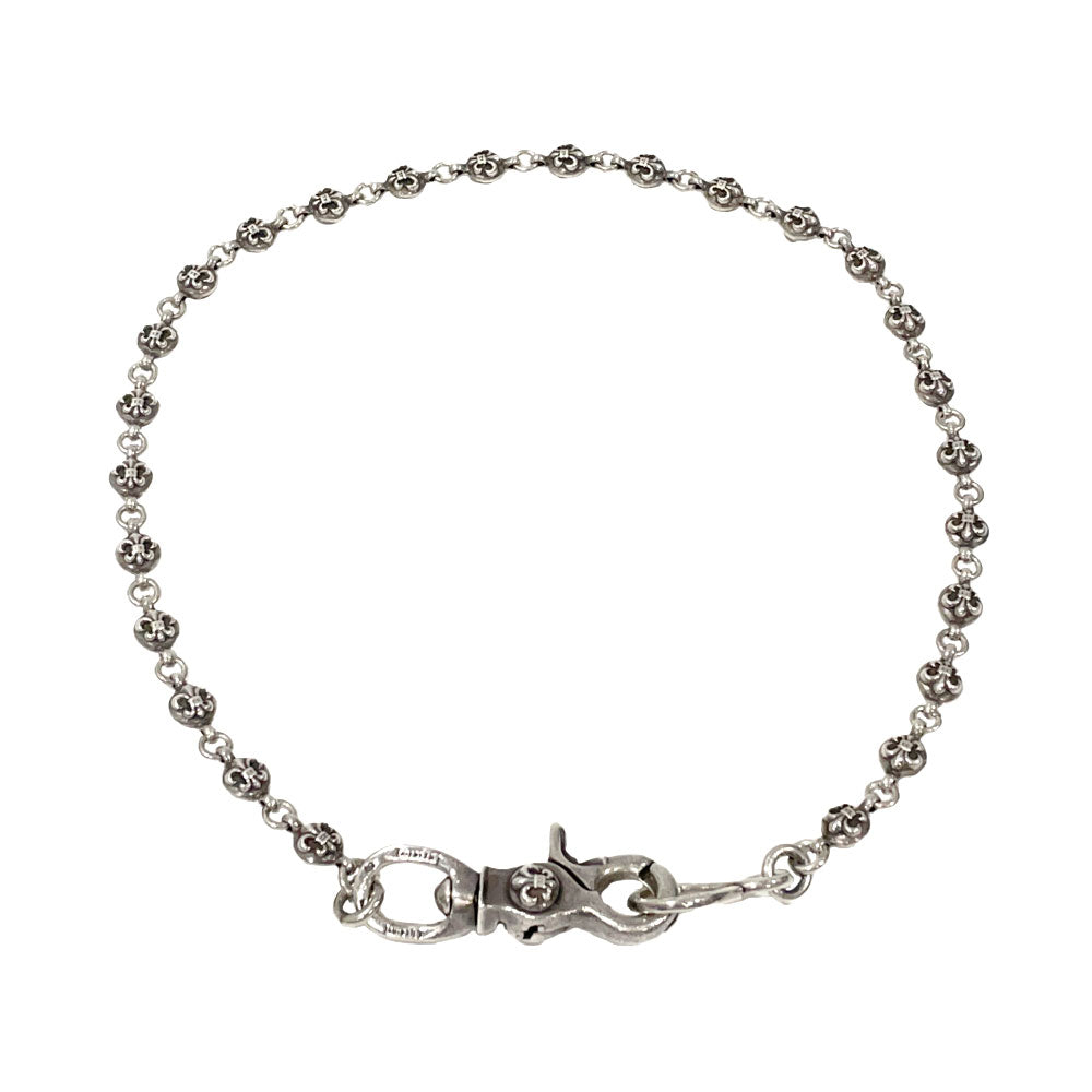 CHROME HEARTS(クロムハーツ) 1クリップロング #1フレアボール ウォレットチェーン シルバー925 メンズ【中古】20241014