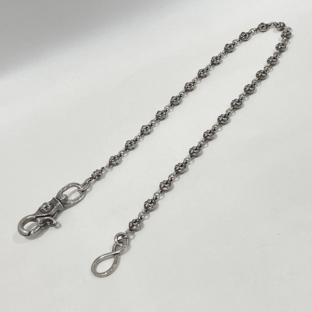 CHROME HEARTS(クロムハーツ) 1クリップロング #1フレアボール ウォレットチェーン シルバー925 メンズ【中古】20241014