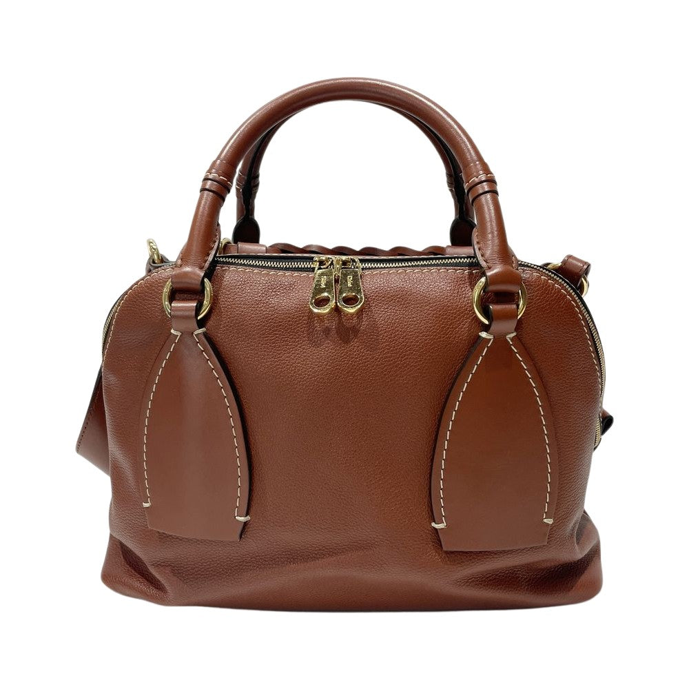 Chloe(クロエ) ダリア ミディアム 2WAY CHC20US360C6227S ハンドバッグ レザー レディース【中古A】20241026